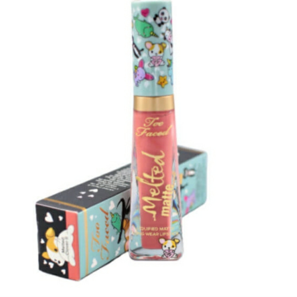 🌟HP🌟❇️🧚‍♀️MELTED CLOVER 2 Too Faced DISCONTINUED Lim Ed Matte Lipstick NWT